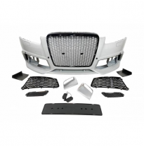Paragolpes Delantero Audi A6 C6 2009-2012 Look Rs6 - Plástico Abs
