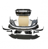 Paragolpes Delantero Audi A6 C8 2020+ Look RS6 Carbono - Plástico ABS
