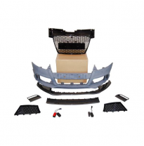 PARAGOLPES DELANTERO AUDI TT 06-13 8J LOOK RS SPOILER LOOK CARBONO - Paragolpes delantero Plástico ABS