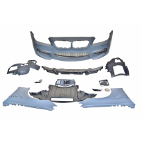 Paragolpes Delantero Bmw F12 / F13 Look M6 Aletas - Plástico Abs