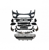 Paragolpes Delantero Mercedes W166 SUV 2016+ Sensores Look AMG fabricado en: Plástico ABS