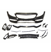 Paragolpes Delantero Mercedes W205 2019+ 2p / 4p / Sw Look C63 New Plástico Abs