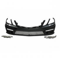 PARAGOLPES DELANTERO MERCEDES W212 2010-2013 2-4p LOOK AMG ABS - Paragolpes delantero Plástico ABS