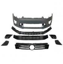 Paragolpes Delantero Volkswagen Polo 2009-2017 Look Wrc Plástico Abs