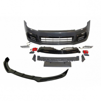 Paragolpes Delantero Volkswagen Scirocco R 2008-2014 Spoiler fabricado en: Plástico ABS