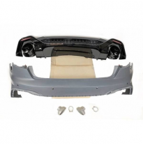 Paragolpes Trasero Audi A4 2020+ Look RS4 Plástico ABS