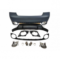 Paragolpes Trasero Audi A5 Coupe 2007-2016 Look RS5 - Plástico ABS