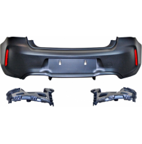 Paragolpes Trasero BMW F20 /F21 LCI 15-18 look M2 - Plástico ABS