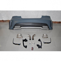 Paragolpes Trasero Mercedes W176 2012-2015 Look AMG A45 - Plástico ABS
