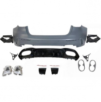 Paragolpes Trasero Mercedes W177 Look A45 Plástico Abs