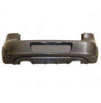 PARAGOLPES TRASERO VOLKSWAGEN GOLF 6 DOBLE SALIDA - Paragolpes Trasero Plástico ABS