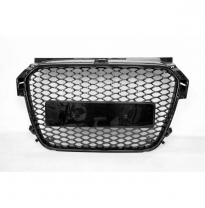 Parrilla Audi A1 Look Rs1 Black - Parrilla Frontal