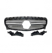 Parrilla Mercedes W117 Cla Look Amg Para Tcm0197 / Tcm0131 - Plástico Abs