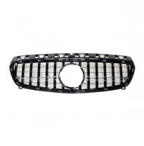 Parrilla Mercedes W176 2012-2015 Look Gt Negro Brillante - Plástico Abs