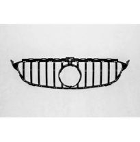 Parrilla Mercedes W205 2014-2018 Look GTR Con Cámara - Plástico ABS