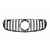 Parrilla Mercedes GLC X253 2015-2019 Look GT Negro Brillante - Plástico ABS