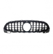 Parrilla Mercedes W206 2022+ Look GT Full Black Plástico ABS