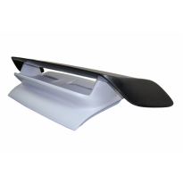 Portón Fibra Porsche 997 Con Alerón Carbono - Fibra de vidrio