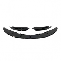 Spoiler Delantero Bmw E82 / E88 M Performance Brillante Negro *Plástico Abs