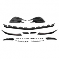 Spoiler Delantero Mercedes W177 Look Amg A45 2019 Rejillas Plástico Abs