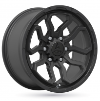 LLANTA ALUMINIO AMERICAN ELITE WHEELS SPARTAN AEW NEGRO MATE 8 x 16 Et:10  6 x 114,3 66,1