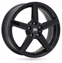 LLANTA ALUMINIO RACER ARTIC EVO NEGRO BRILLANTE 7,5 x 18 Et:50  5 x 114,3 67,1