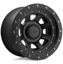 LLANTA ALUMINIO XD FMJ NEGRO SATINADO 9 x 17 Et:-12  5 x 127/139,7 78,1