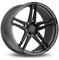 LLANTA ALUMINIO TSW MECHANICA GRIS MATE CARA PULIDA NEGRO 8 x 17 Et:32  5 x 112 72,1