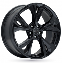 LLANTA ALUMINIO INFINY INDIVIDUAL RINGEN NEGRO BRILLANTE 7,5 x 17 Et:36  5 x 100 66,5