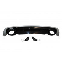 Difusor Trasero Audi A6 Sedan / Avant C6 2009-2012 Look RS6 ABS Plástico ABS