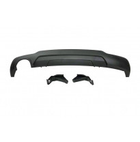 Difusor Trasero Mercedes W204 07-13 Look AMG 1 Salida Plástico ABS