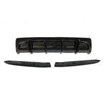 Difusor Trasero Volkswagen Arteon R MAX 2021 Negro Brillante Plástico ABS