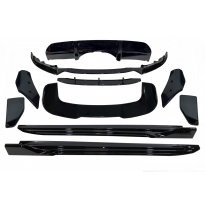 Kit De Carrocería BMW F15 Look M Performance Brillante Negro Plástico ABS