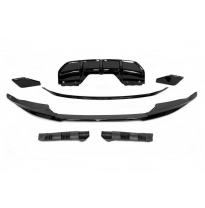 Kit De Carrocería BMW F16 X6 Look M Performance Brillante Negro Plástico ABS