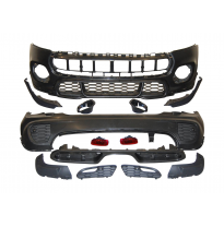 Kit De Carrocería Mini Cooper F56 Look JCW Plástico ABS