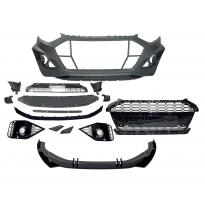 Paragolpes Delantero Audi A4 2020+ Look RS4 Spoiler Plástico ABS