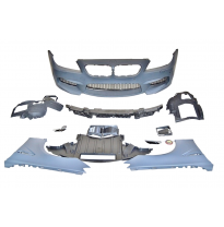 Paragolpes Delantero BMW F06 / F12 / F13 look M6 Aletas Plástico ABS