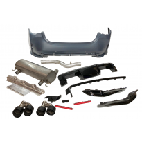 Paragolpes Trasero BMW G22 Look M4 Plástico ABS