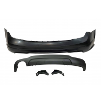 Paragolpes Trasero Mercedes W204 07-13 2-4P 1 Salida Look AMG ABS Plástico ABS