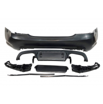 Paragolpes Trasero Mercedes W221 2006-2012 Look S65 Plástico ABS