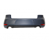 Paragolpes Trasero Volkswagen Golf 6 Look GTI 2 Salidas ABS Plástico ABS