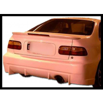 Paragolpes Trasero Honda Civic 2-4 P. Racing Fibra de vidrio