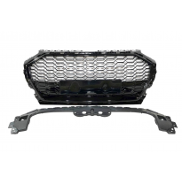 Parrilla Audi Q5 2021+ Look RSQ5 Full Black Plástico ABS