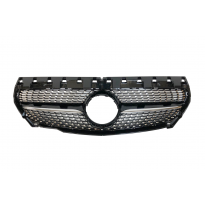 Parrilla Mercedes W117 CLA 13-16 Look DIAMOND II Plástico ABS