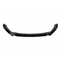 Spoiler Delantero Seat Leon 2013-2020 Negro Brillante Plástico ABS