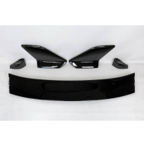 Alerón Honda Civic 2020 look Type R Negro brillante Plástico ABS