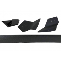 Alerón Honda Civic Mk10 2016-2021 look Mugen Carbon Plástico ABS