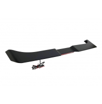 Alerón Jeep Wrangler JK Rubicon 2007-2017 Negro Mate Plástico ABS