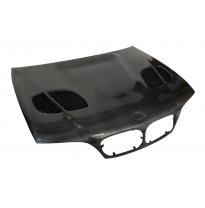 Capó Carbono BMW E46 '02-06 2P. Look M3 GTR C/T Fibra de Carbono