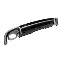 Difusor Trasero Audi A4 B9 2016+ Look RS4 ABS Plástico ABS